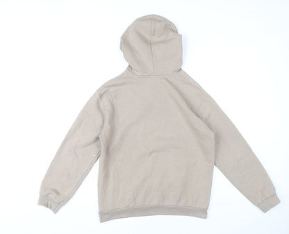 915 Generation Girls Beige Pullover Hoodie Age 12-13 Years Portland Print