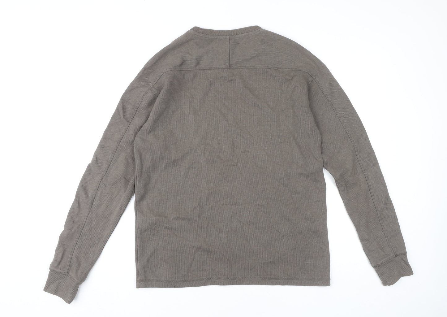 Mens UK Size S AllSaints Brown Pullover Sweatshirt