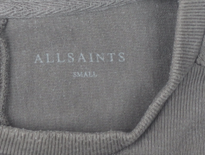 Mens UK Size S AllSaints Brown Pullover Sweatshirt