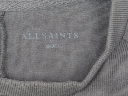 Mens UK Size S AllSaints Brown Pullover Sweatshirt