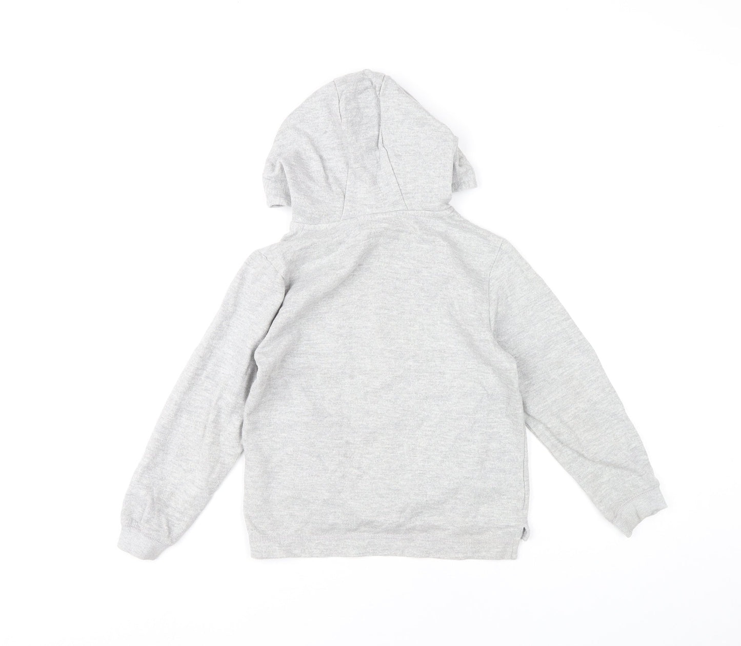 Hullabaloo Boys Grey Pullover Hoodie 7-8 Years NYC Graphic Print Casual