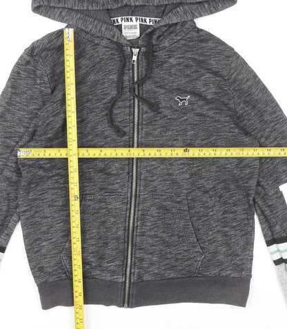 Victoria's Secret PINK Women’s Grey Full Zip Hoodie Size S