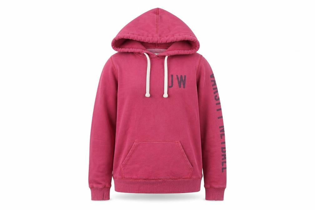 Womens UK Size 6 Jack Wills Pink Pullover Hoodie