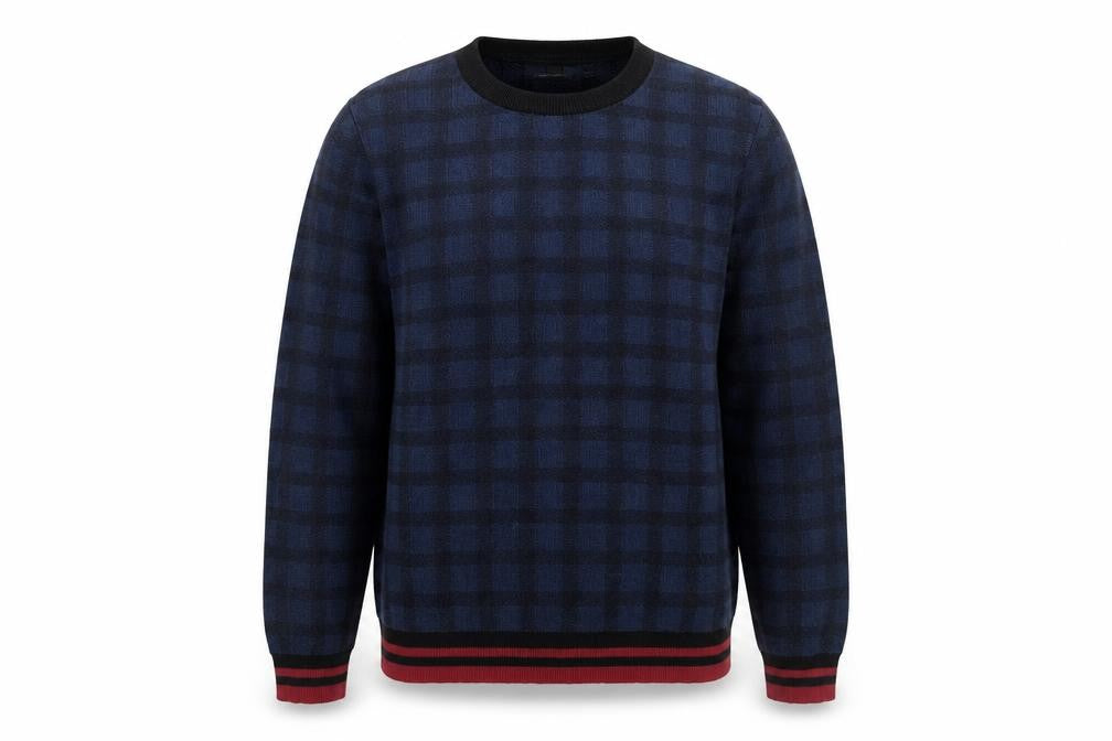Mens UK Size M Topman Blue Pullover Jumper
