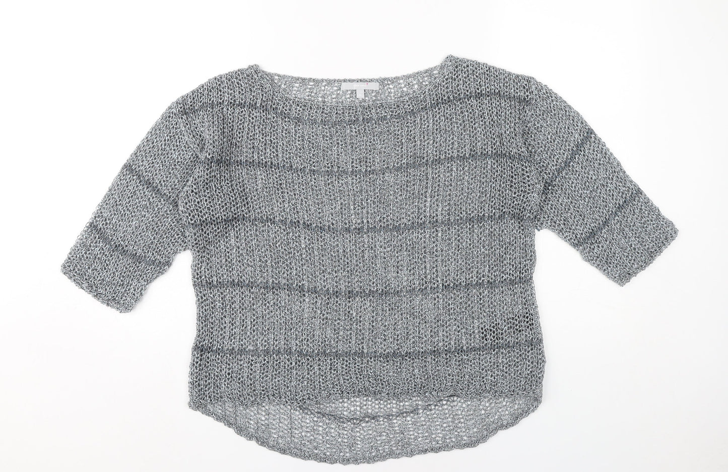 Womens UK Size M Marks and Spencer Grey Pullover Jumper