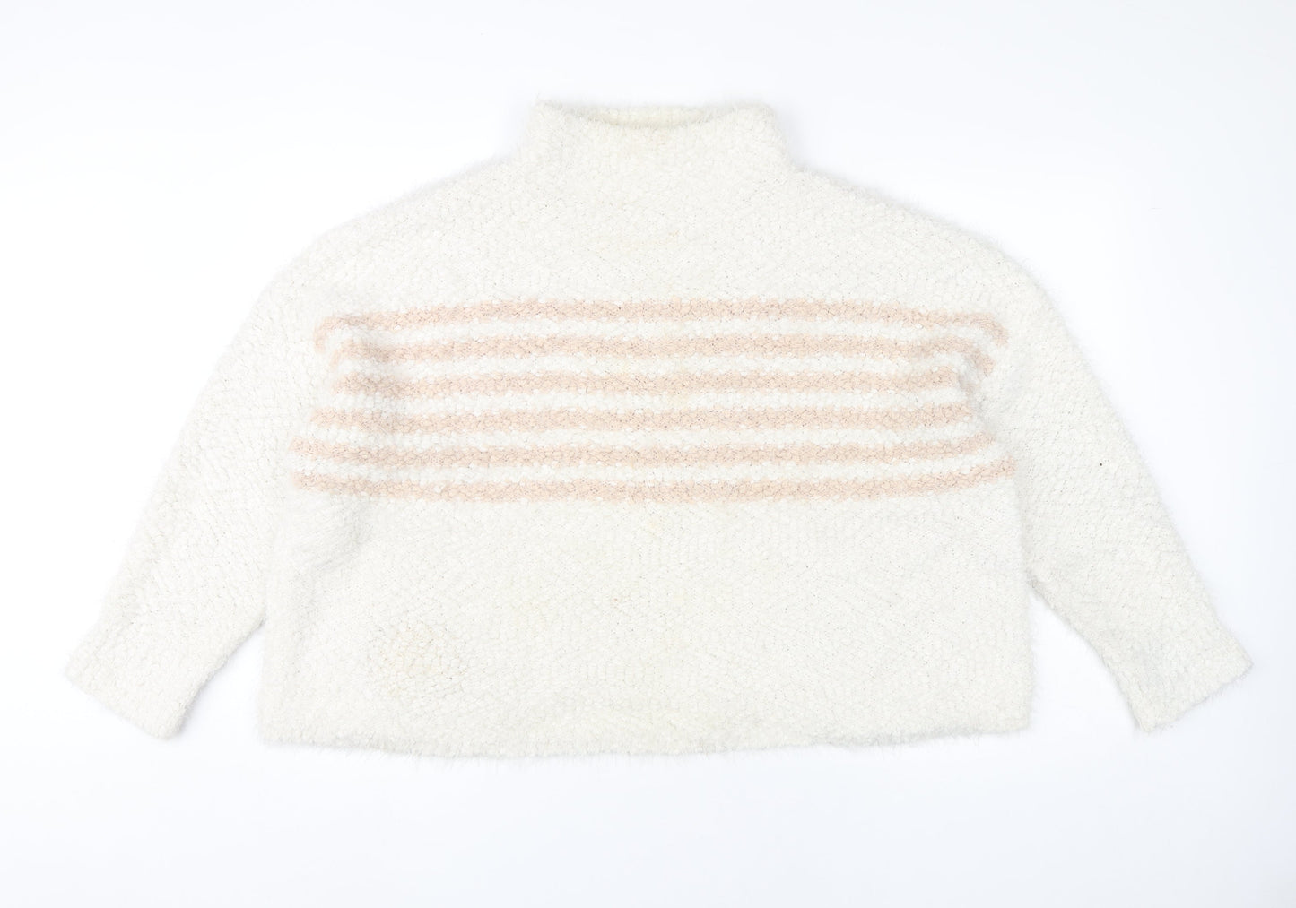 Womens UK Size 20 Roman Ivory Pullover Jumper