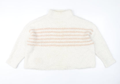 Womens UK Size 20 Roman Ivory Pullover Jumper