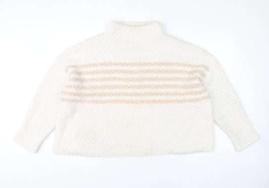 Womens UK Size 20 Roman Ivory Pullover Jumper