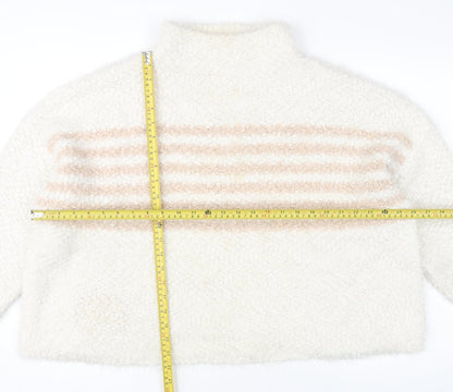 Womens UK Size 20 Roman Ivory Pullover Jumper