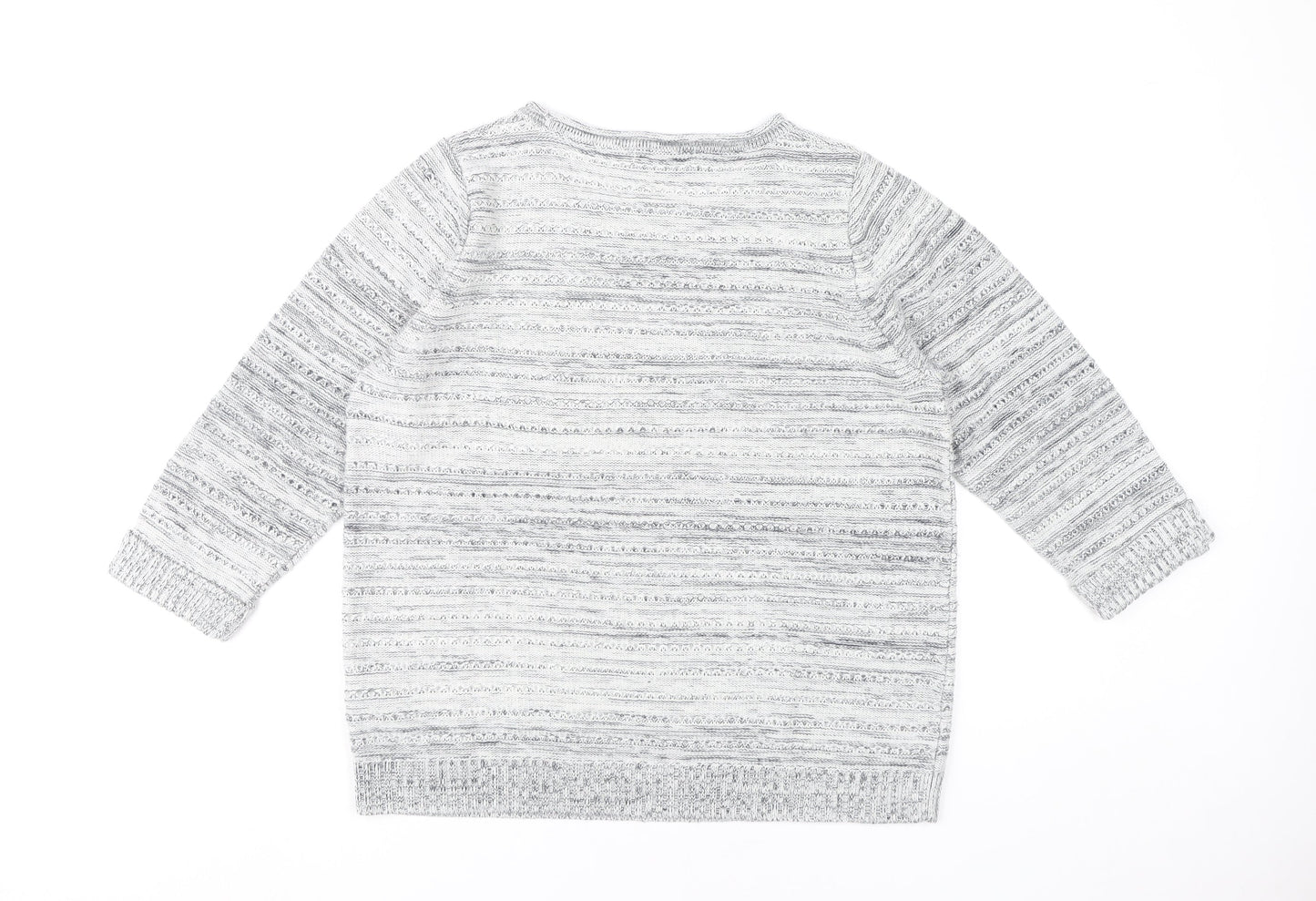 Womens UK Size 16 Marks and Spencer Grey Pullover Jumper
