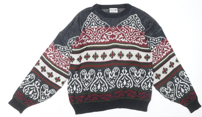 Botany Bay Traders Men's Multicoloured M Fair Isle Knit Jumper