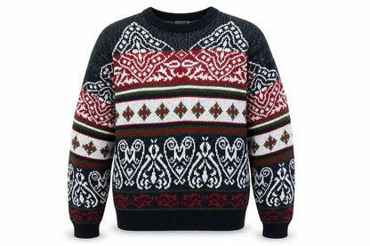 Botany Bay Traders Men's Multicoloured M Fair Isle Knit Jumper