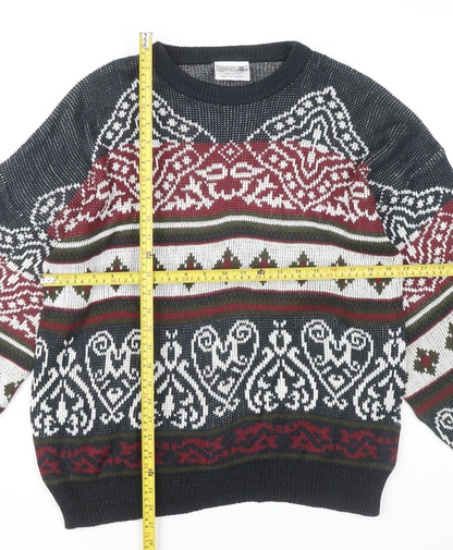Botany Bay Traders Men's Multicoloured M Fair Isle Knit Jumper
