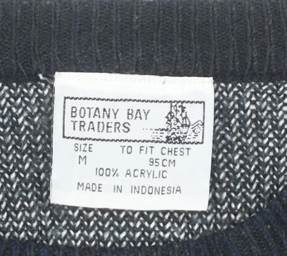 Botany Bay Traders Men's Multicoloured M Fair Isle Knit Jumper