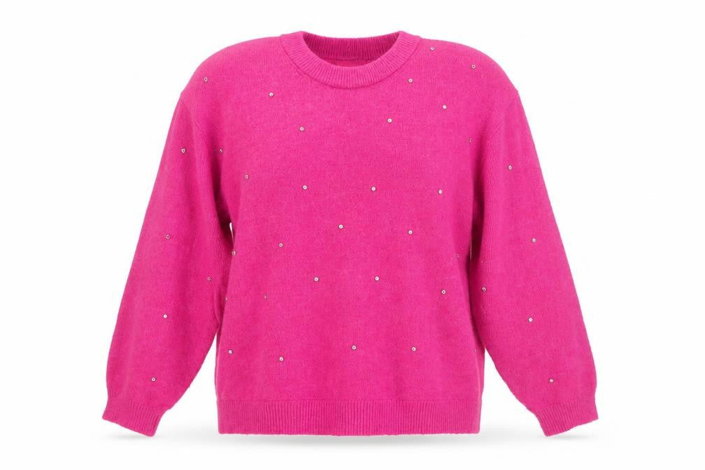 Womens UK Size 12 H&M Pink Pullover Jumper