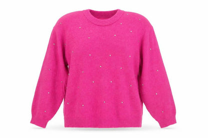 Womens UK Size 12 H&M Pink Pullover Jumper