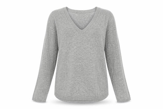 Womens UK Size XS H&M Grey Pullover Jumper
