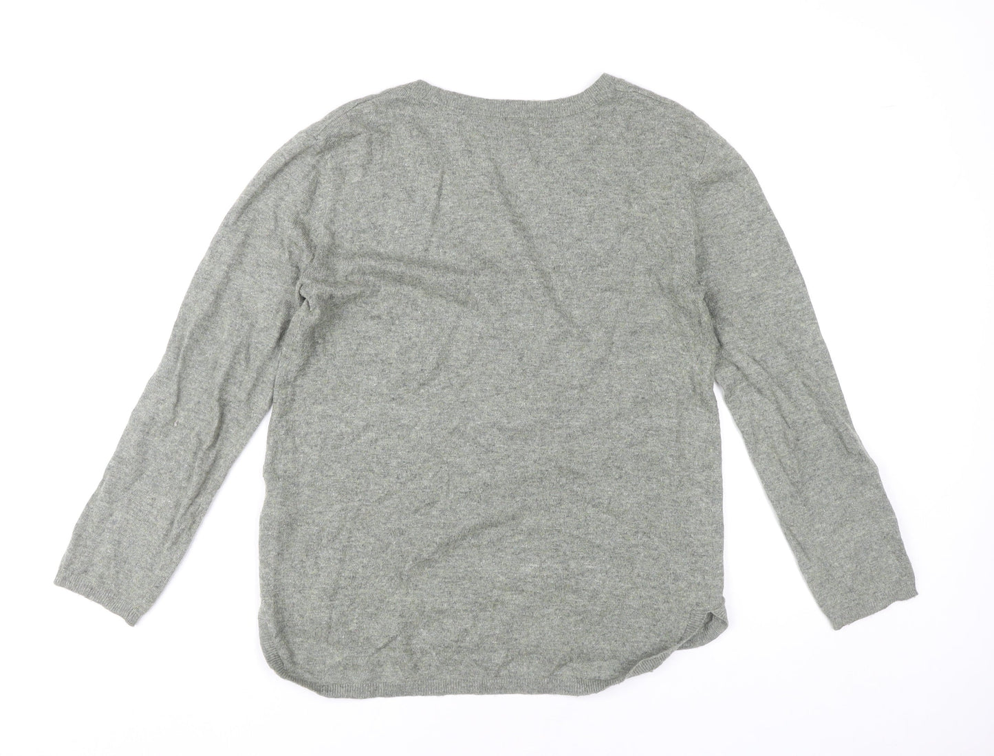 Womens UK Size XS H&M Grey Pullover Jumper