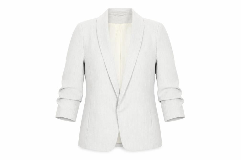 Womens UK Size 10 H&M Regular Grey Blazer