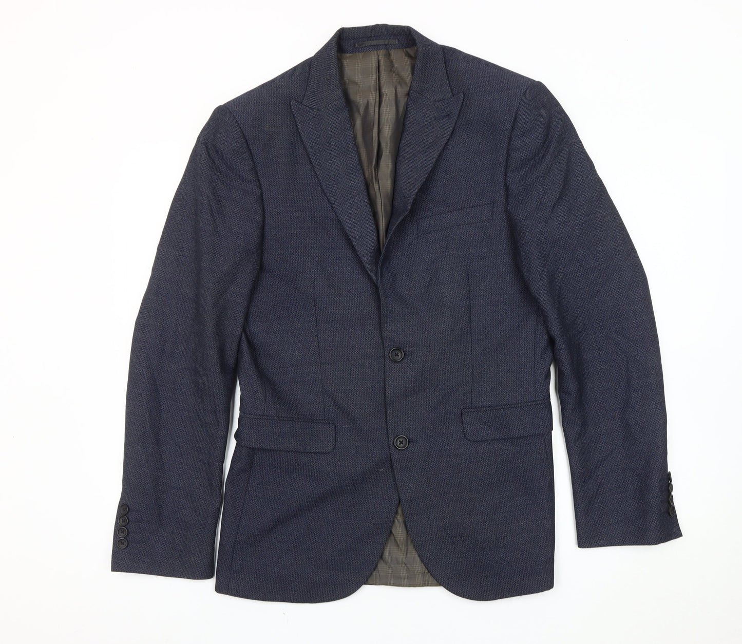 Mens UK Size 38 NEXT Regular Blue Suit Jacket