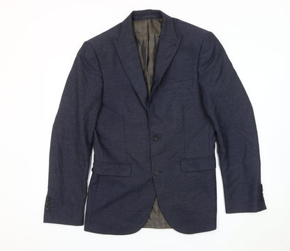 Mens UK Size 38 NEXT Regular Blue Suit Jacket