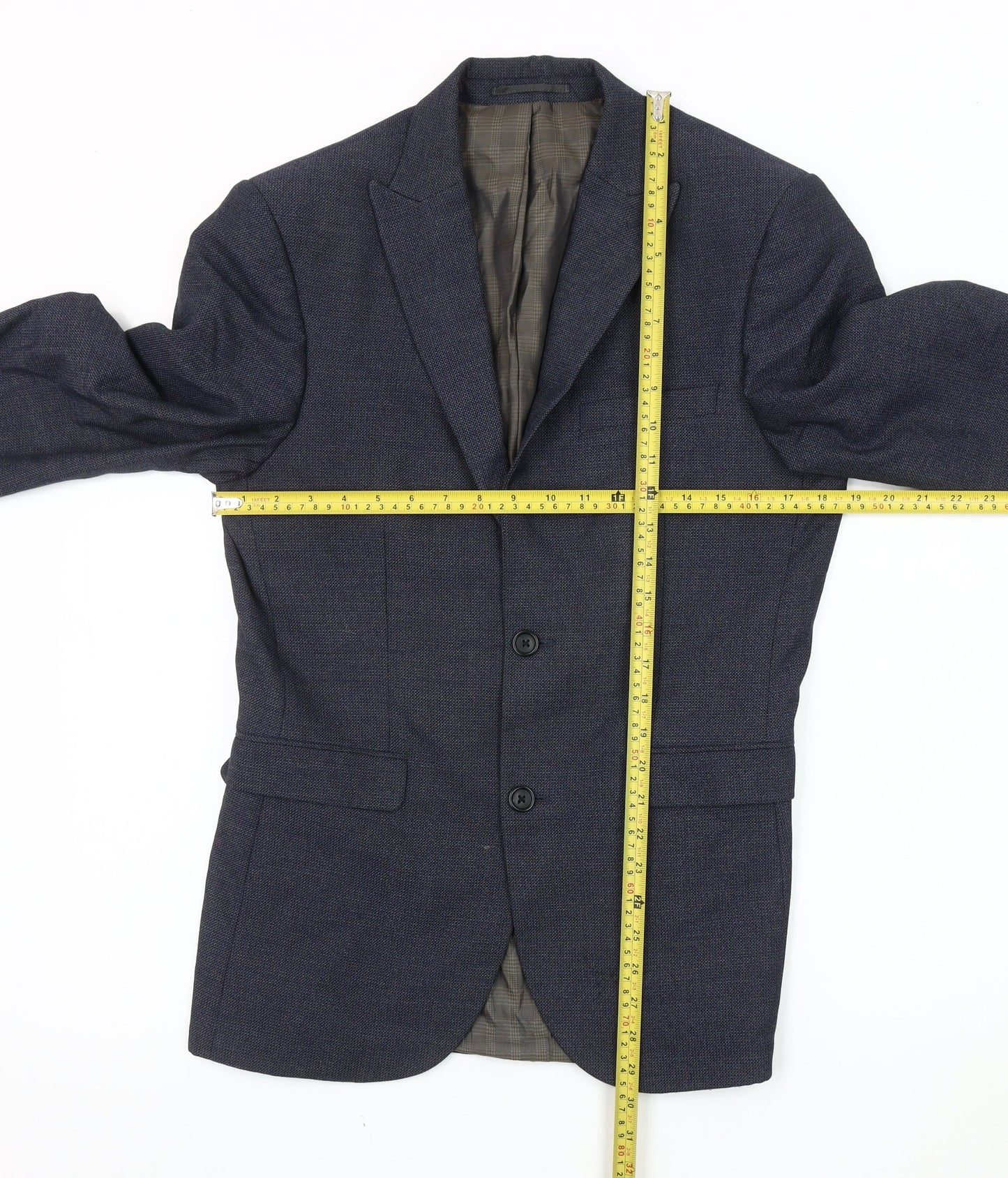 Mens UK Size 38 NEXT Regular Blue Suit Jacket