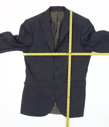 Mens UK Size 38 NEXT Regular Blue Suit Jacket