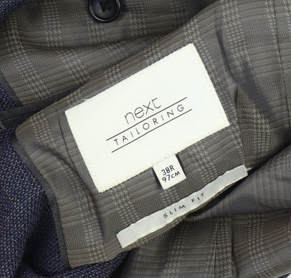 Mens UK Size 38 NEXT Regular Blue Suit Jacket