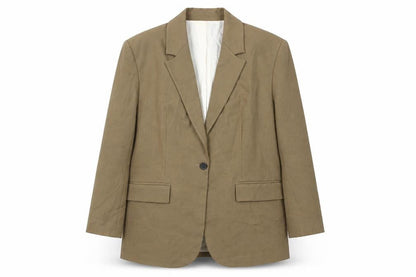 Womens UK Size XL Zara Regular Brown Blazer