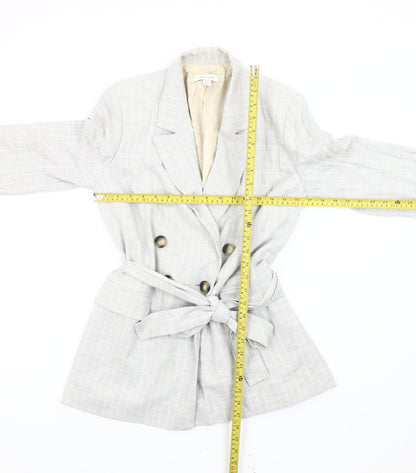 Womens UK Size 10 Topshop Grey Blazer