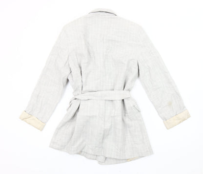 Womens UK Size 10 Topshop Grey Blazer