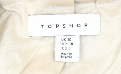 Womens UK Size 10 Topshop Grey Blazer