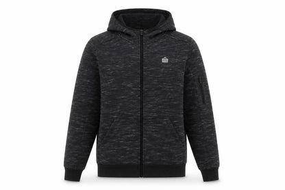 Admiral Mens Black Full Zip Hoodie Size S Regular Fit Gym Training