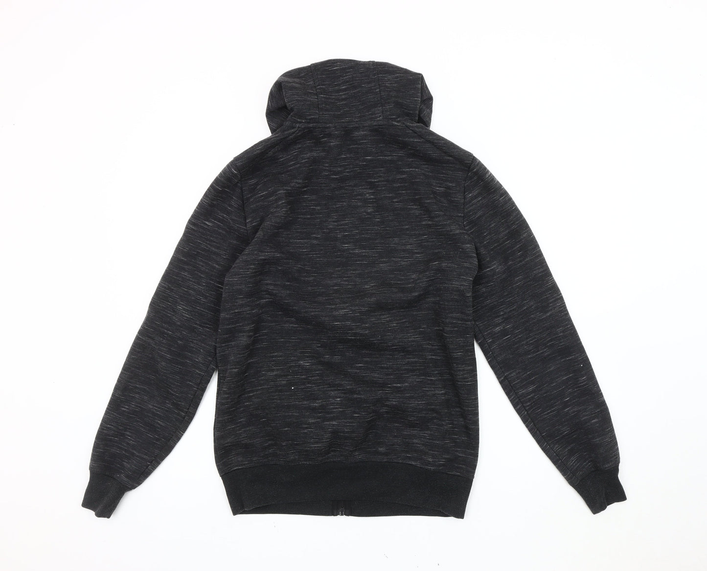 Admiral Mens Black Full Zip Hoodie Size S Regular Fit Gym Training