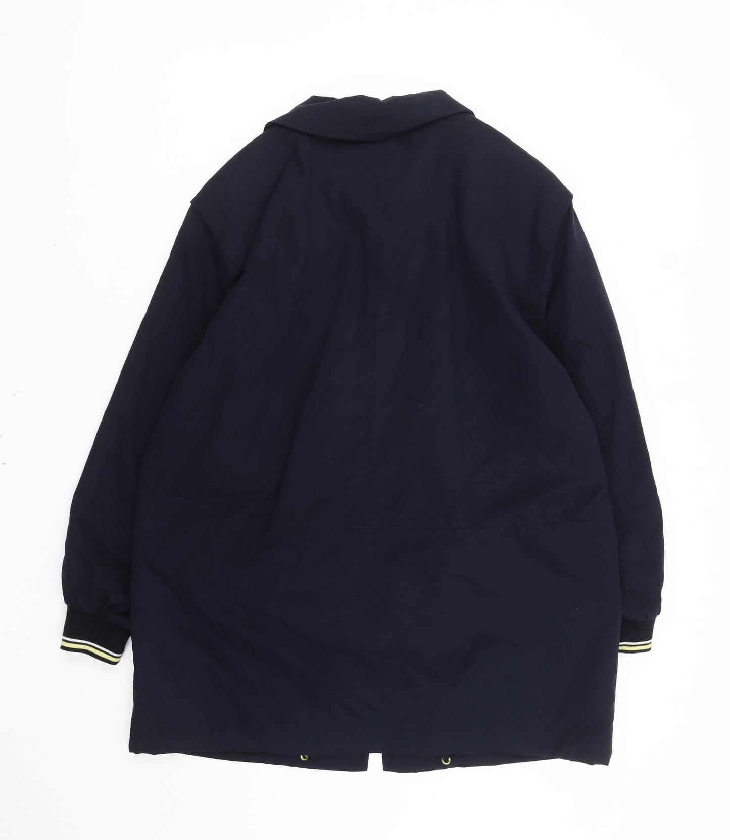 Hucke Sport Line Women’s Blue Cotton Mid-Length Jacket Size 12