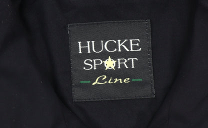 Hucke Sport Line Women’s Blue Cotton Mid-Length Jacket Size 12