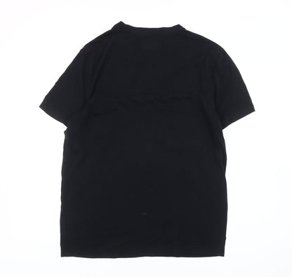 Mens UK Size M Farah Black  T-Shirt