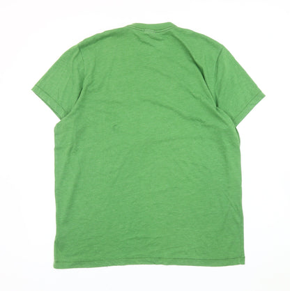 Abercrombie & Fitch Men’s Green 2XL Muscle Fit Graphic T-Shirt