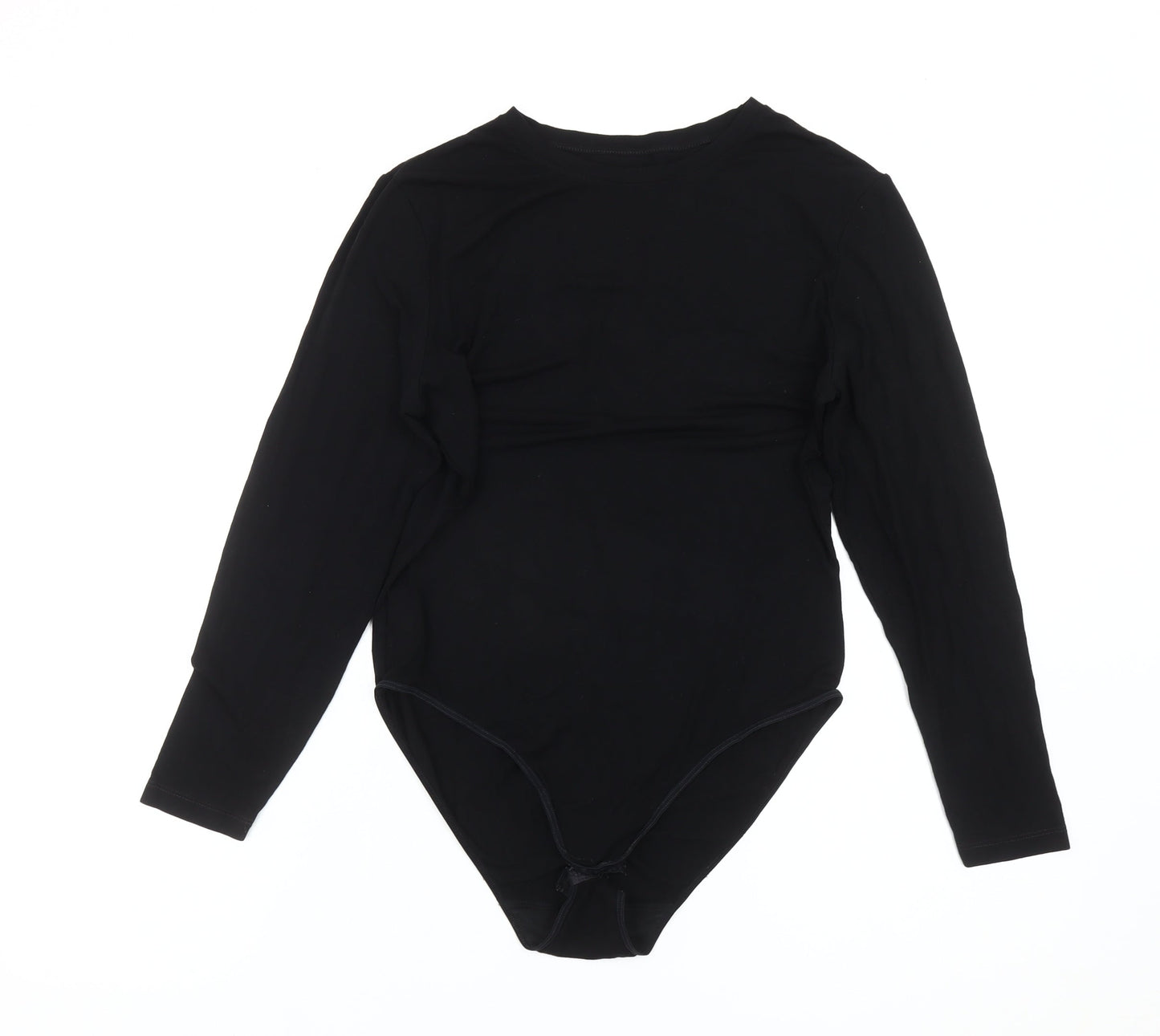 Marks & Spencer Women's Black Long Sleeve Bodysuit Size 16