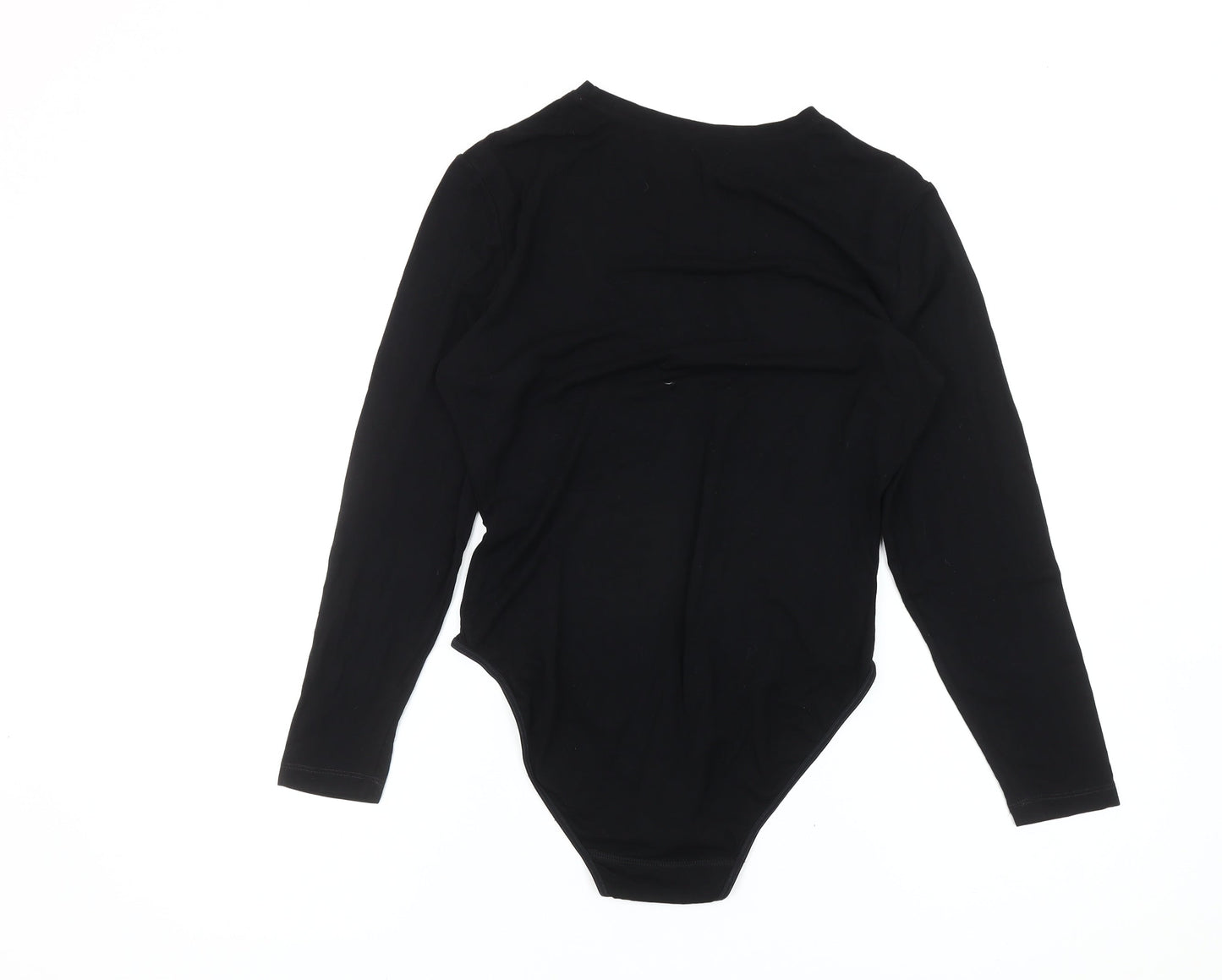 Marks & Spencer Women's Black Long Sleeve Bodysuit Size 16