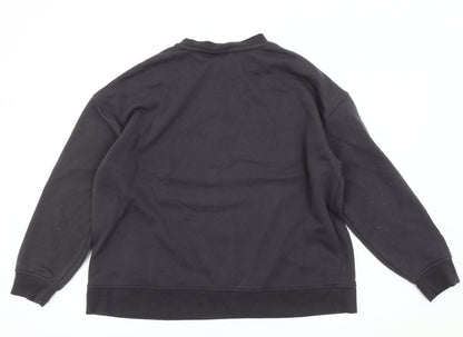 Womens UK Size L Disney Black Pullover Sweatshirt