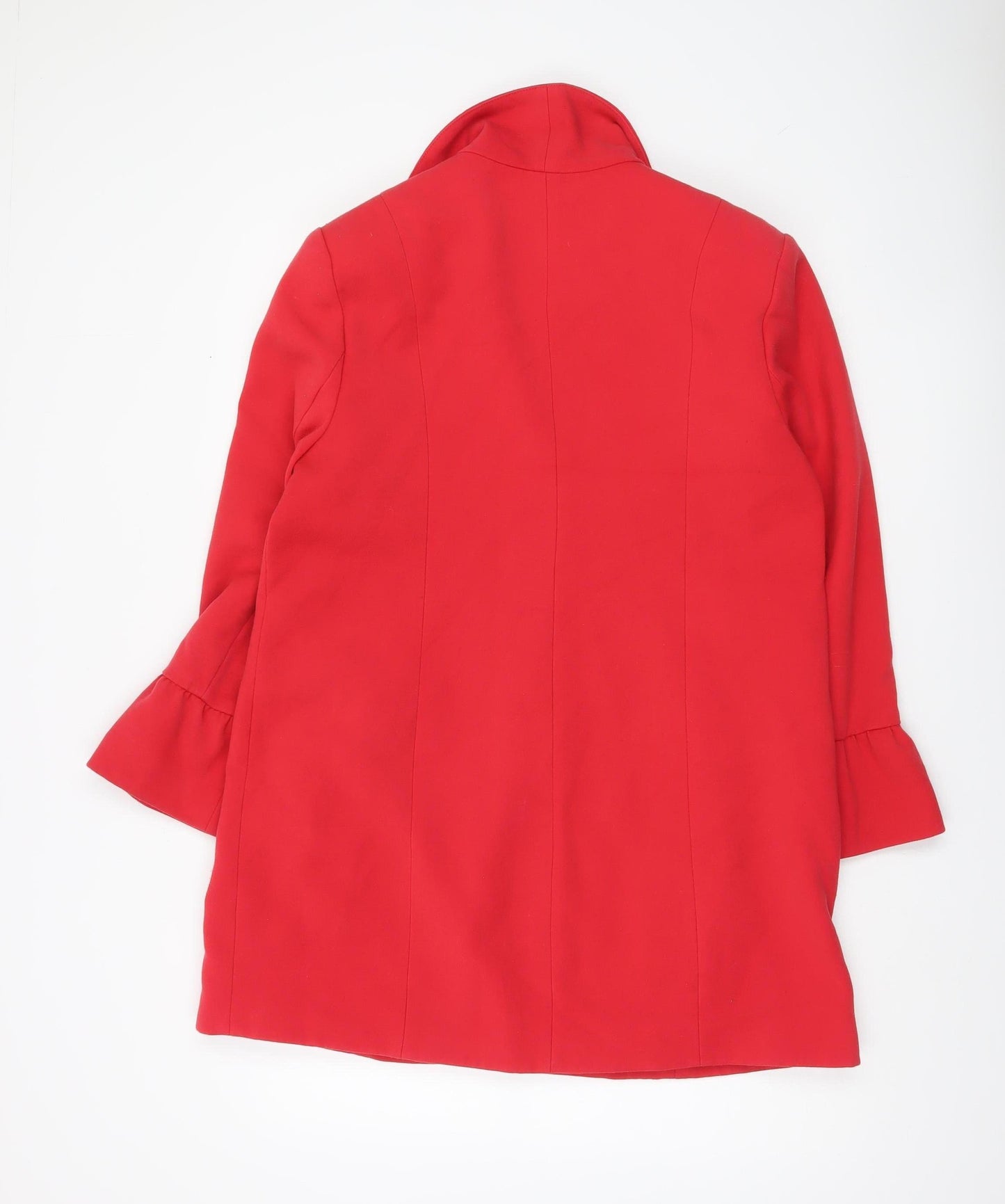 Womens UK Size 12 Bonmarché Red Overcoat