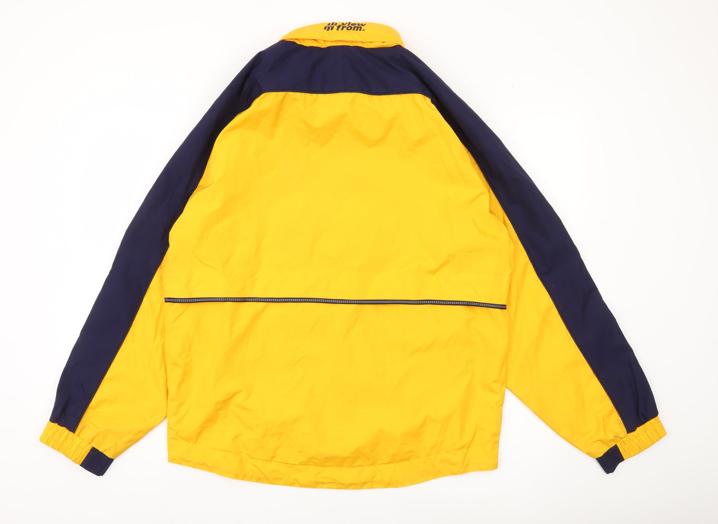 Mens UK Size M View From Yellow Windbreaker Coat