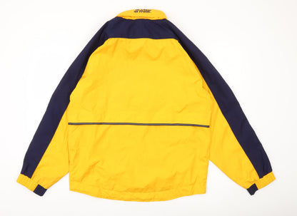 Mens UK Size M View From Yellow Windbreaker Coat
