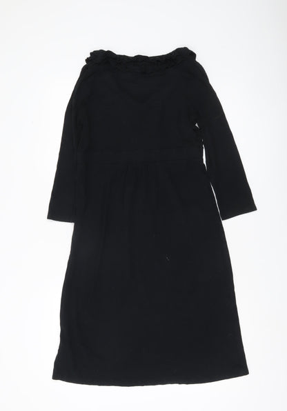 Boden Women’s Black Size 12 Sheath Knee Length Dress