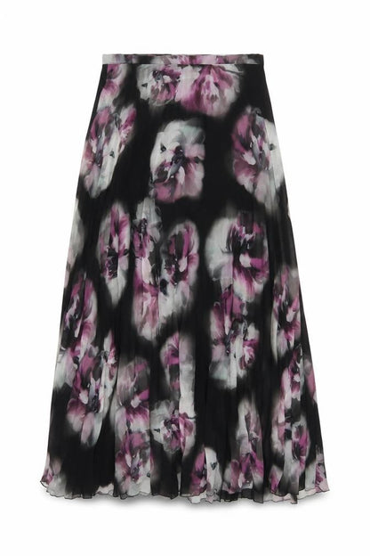 Womens UK Size 8 Monsoon Pleated Chiffon Skirt