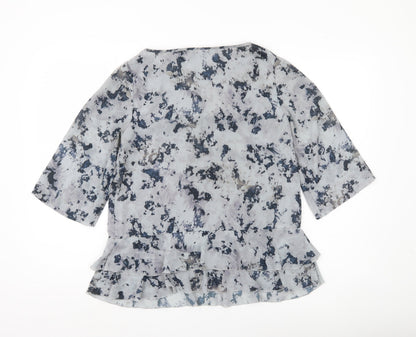 Womens UK Size 10 Mint Velvet Multicoloured Tunic Blouse