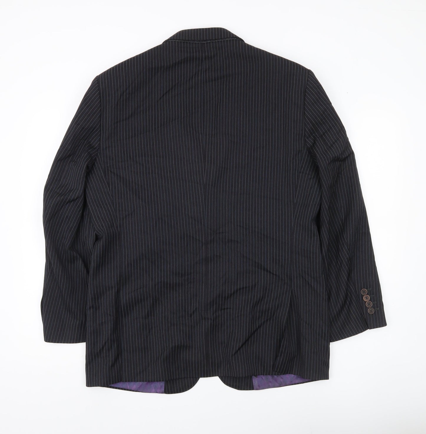 Mens UK Size 40 Ted Baker Regular Black Suit Jacket