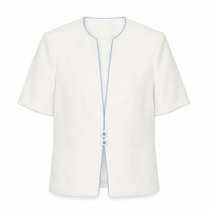 Womens UK Size 10 Jacques Vert Regular Ivory Suit Jacket