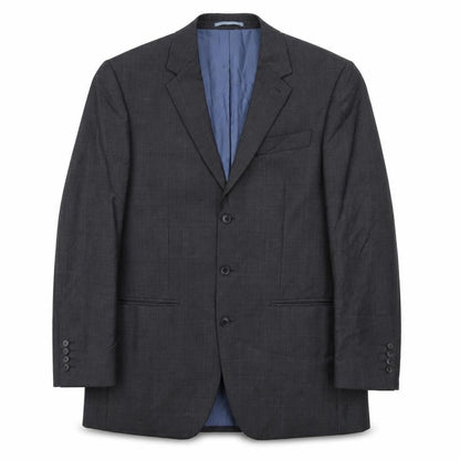 Next Men’s Grey Wool Blazer Jacket 40R Classic Fit Formal Wedding